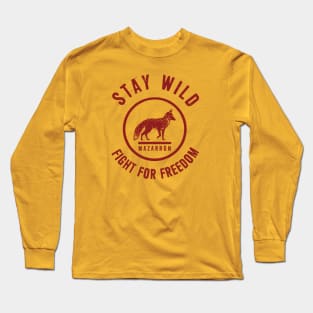 Mediterranean Fox Long Sleeve T-Shirt